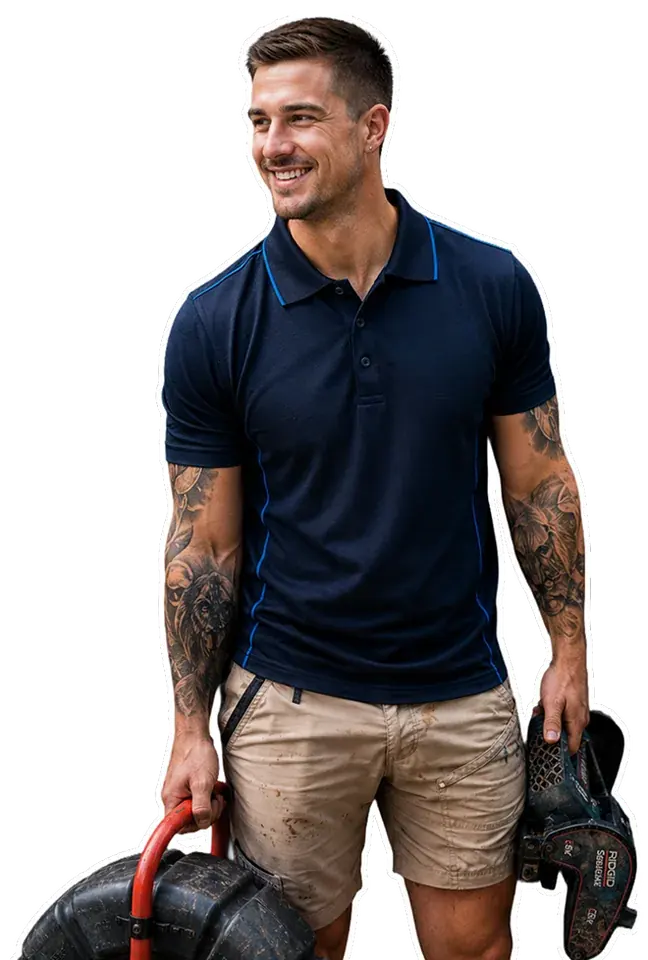 A licensed the Inner West plumber with his tools